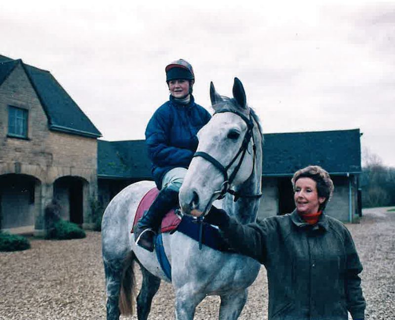 Sue Nock with Senor El Betrutti, ridden by Sophie Brewer