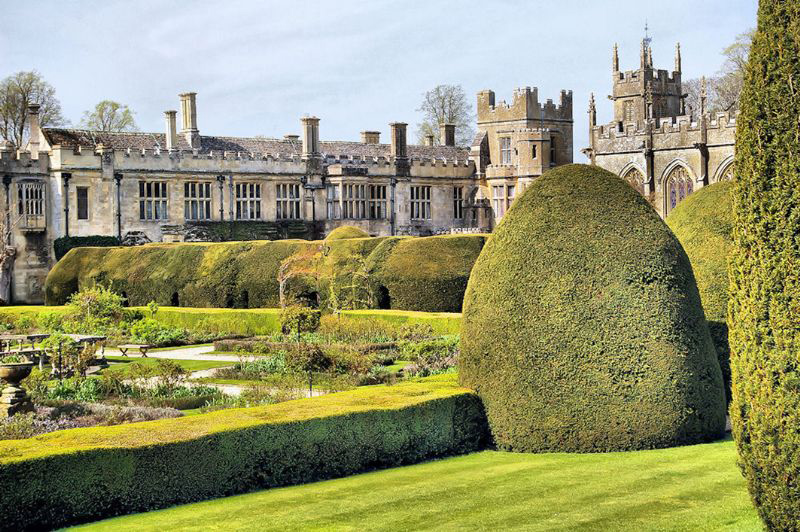 Sudeley Castle lies on the outskirts of the village of Winchcombe