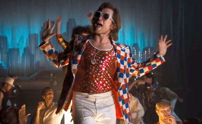 Taron Egerton as Elton John. Picture: Paramount Pictures