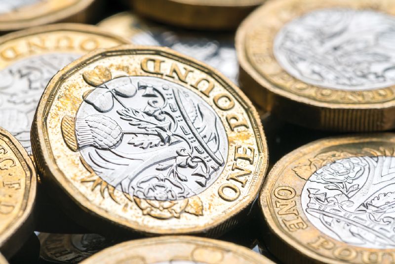 British GDP pound coins