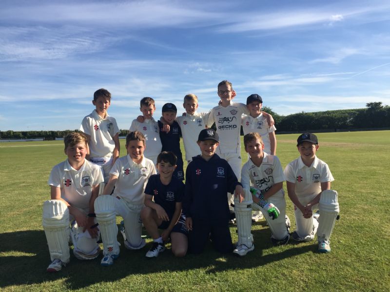 Cheltenham and Cotswolds Under-11s (front row, from left), Will Merrett (capt), Will Matthews, Archie Evans, Charlie Watkins, Dan Hammond, Ben Gillespie, (back row, from left), Jasper Cleaver, Jacob Herbert, Oli Stanley (wicketkeeper), Reuben Lombard