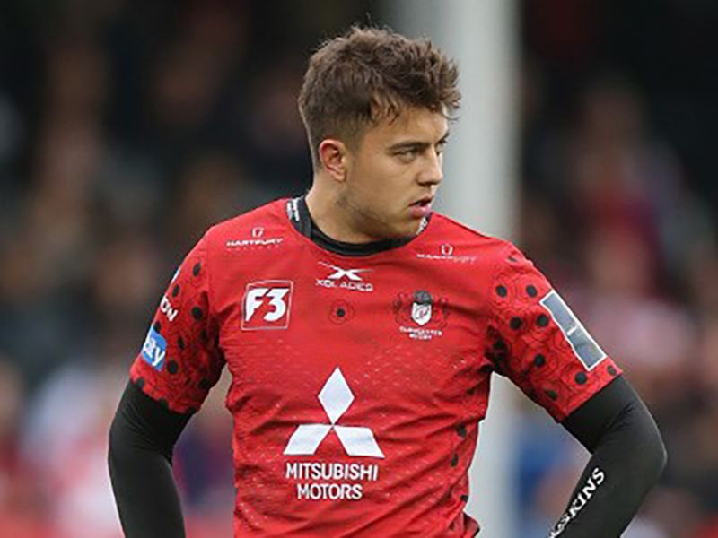 Lloyd Evans scored 12 of Gloucester’s points against London Irish