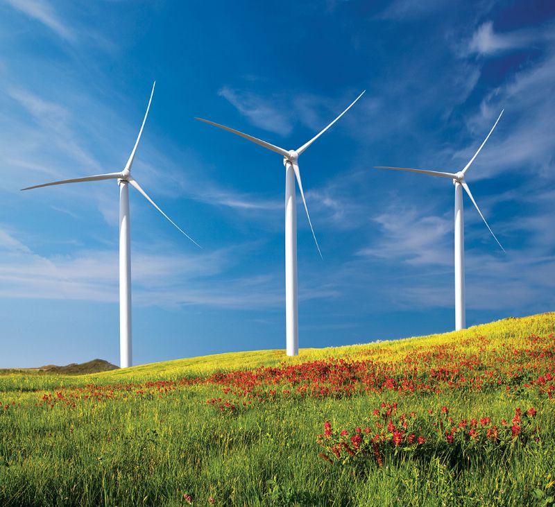 Wind turbines