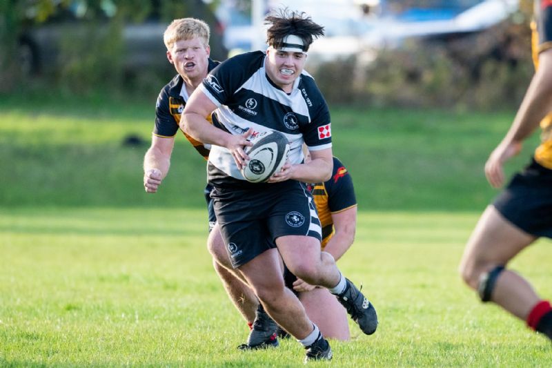 Harry Piercy played his first Regional 2 Severn game for Stow earlier this season. Picture: Neil Piercy