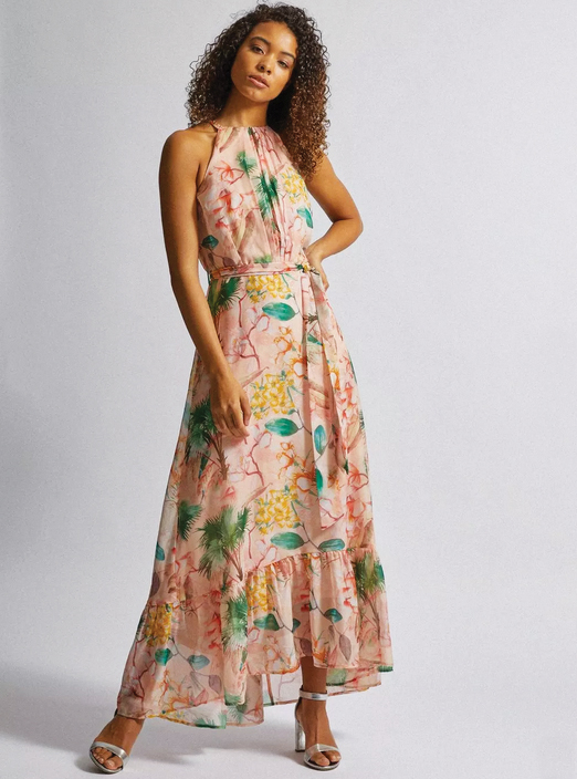 Summer maxi dress Zara