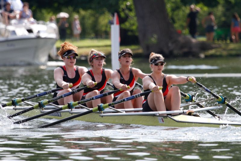 The winning Gloucester-Hartpury quad. Picture, Ben Rodford Photography