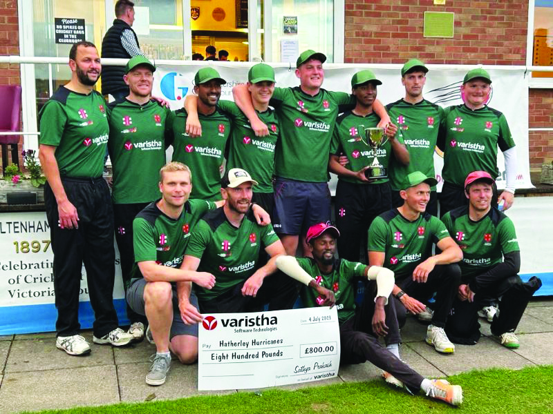 Hatherley Hurricanes won the inaugural Cheltenham Premier T20 in 2023