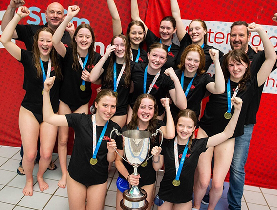 Cheltenham’s under-17 girls were crowned national champions last year