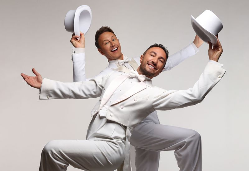 Ian Waite and Vincent Simone