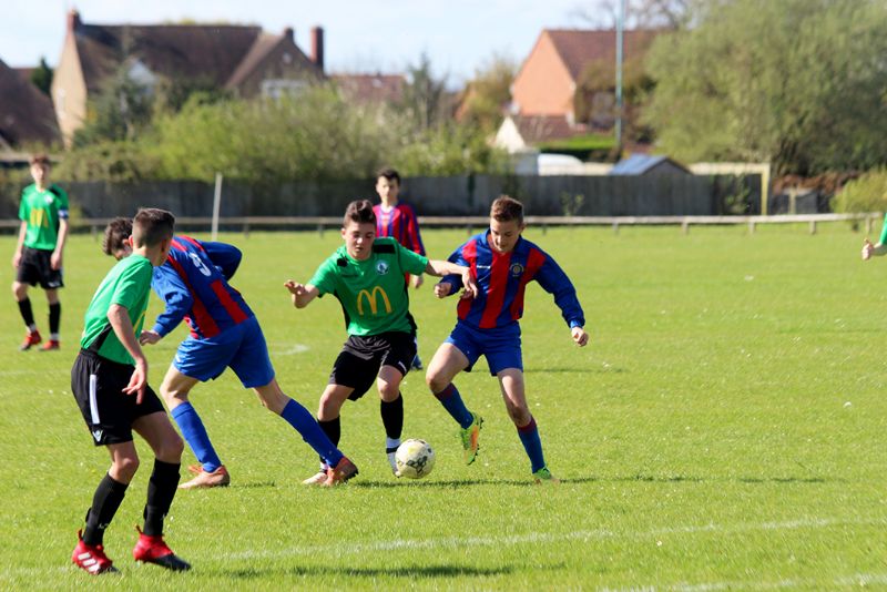 There are five Cheltenham Youth Football League cup finals at Whaddon Road on Sunday and a further four on May 7th
