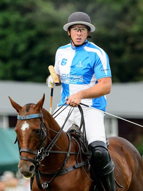 Tom Beim has been playing polo professionally for the past decade. Picture, Cirencester Park Polo Club