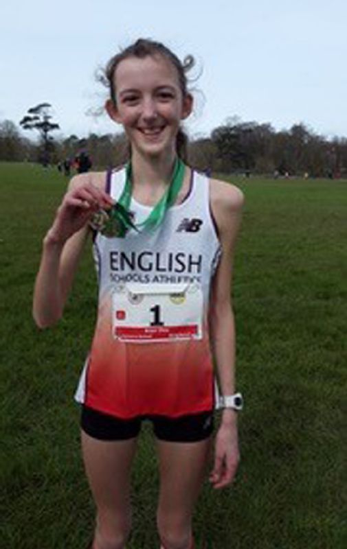 Kiya Dee with the silver medal she won in Dublin