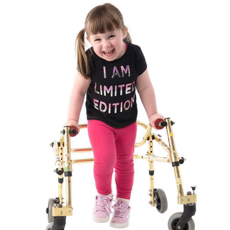 Amelia-Rose has hereditary spastic paraplegia