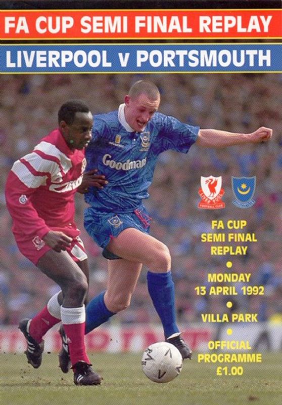 Chris Burns played for Portsmouth against Liverpool in the FA Cup semi-final in 1992