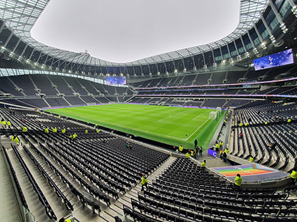 The Tottenham Hotspur Stadium will host tomorrow’s European Champions Cup final