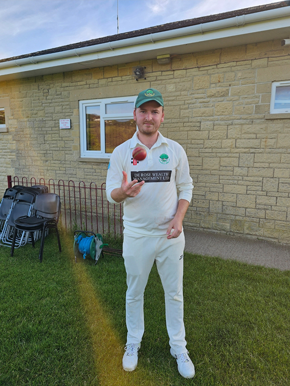 Woodmancote seamer Ryan Bignall